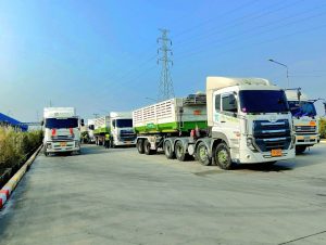 ระบบขนส่งหินทรายสมัยใหม่ในอุตสาหกรรมก่อสร้าง